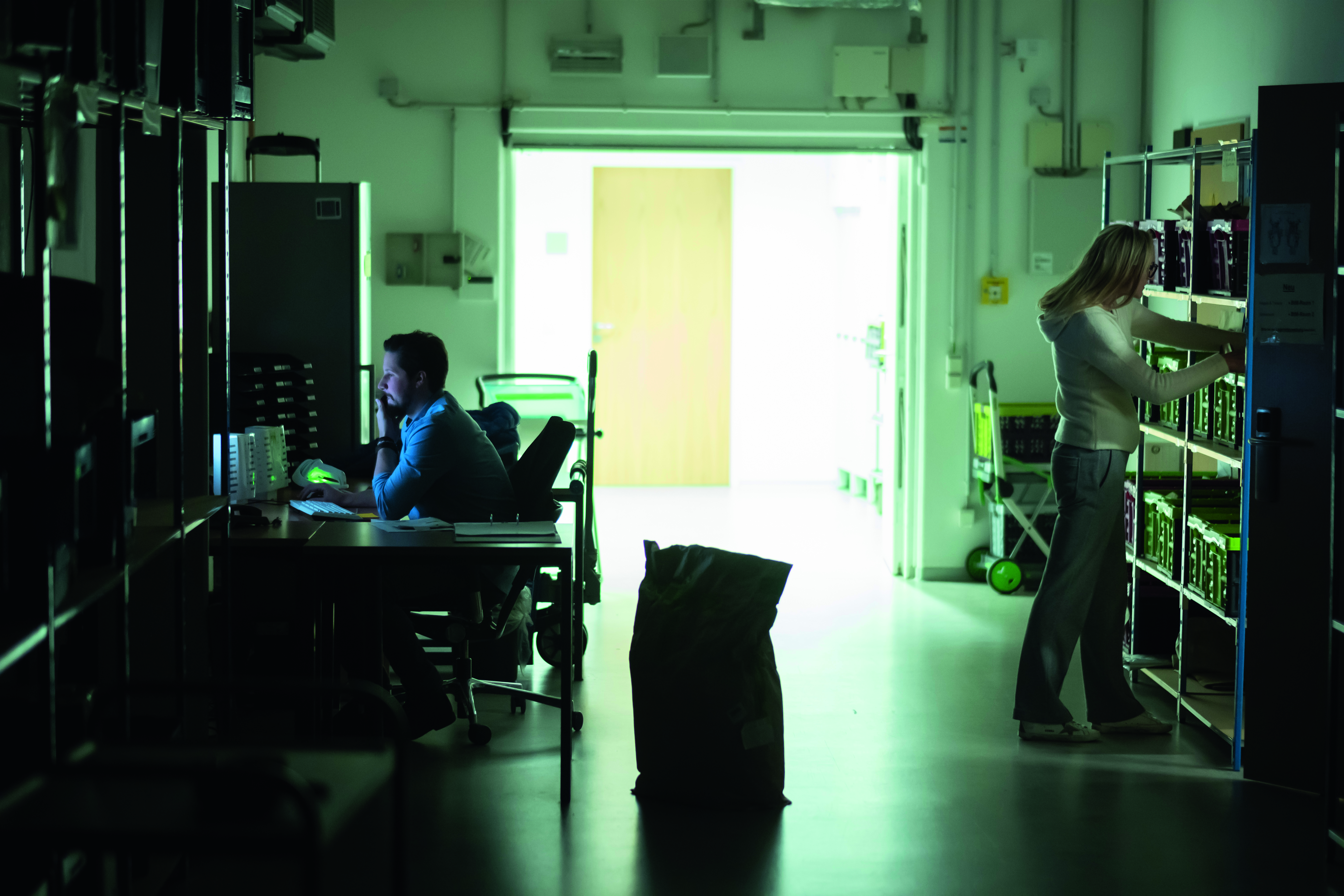 Data is analyzed in the evidence room of the LKA NRW