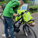 Sichtung eines Fahrrads